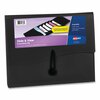 Avery Slide and View Expanding File, 6 Sections, Hook/Loop Closure, Letter Size, Black 73542